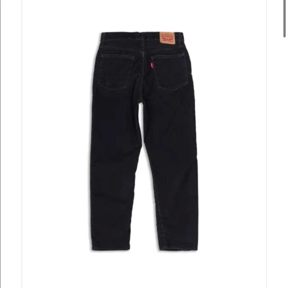 Levi’s Wedgie Straight Black Jeans